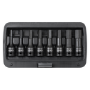 Sealey AK5600 Impact Hex Socket Bit Set 8pc 1/2"Sq Drive - Imperial
