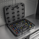 Sealey AK5636M Lock-On‚Ñ¢ Standard & Deep Impact Socket Set 34pc 1/2"Sq Drive 6pt Metric