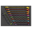 Sealey AK63267 Premier Multi-Coloured Combination Spanner Set 12pc