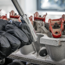 Sealey AK6575 Spark Plug Socket with Universal Joint & Extension 3/8"Sq Drive 12-Point 14mm