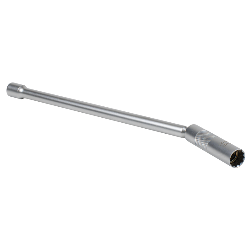 Sealey AK6575 Spark Plug Socket with Universal Joint & Extension 3/8"Sq Drive 12-Point 14mm
