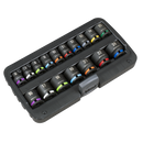 Sealey AK68218 Impact Socket Set 3/8"Sq Drive 17pc