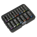 Sealey AK68219 Deep Impact Socket Set 3/8‚ÄùSq Drive 17pc