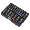 Sealey AK68219 Deep Impact Socket Set 3/8‚ÄùSq Drive 17pc