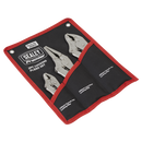 Sealey AK6876 Locking Pliers Set 3pc