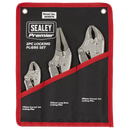Sealey AK6876 Locking Pliers Set 3pc