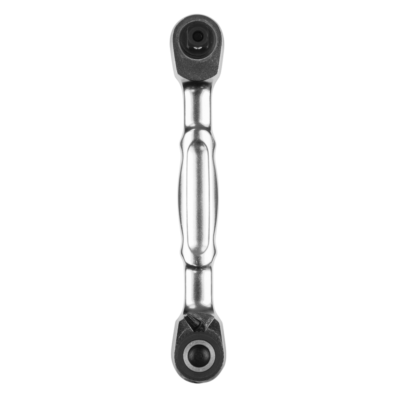 Sealey AK6972 Micro Ratchet Bit Driver & Wrench 1/4"Sq & 1/4"Hex Drive
