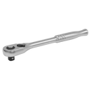 Sealey AK7931 Ratchet Wrench 3/8"Sq Drive 90-Tooth Flip Reverse - Premier Platinum