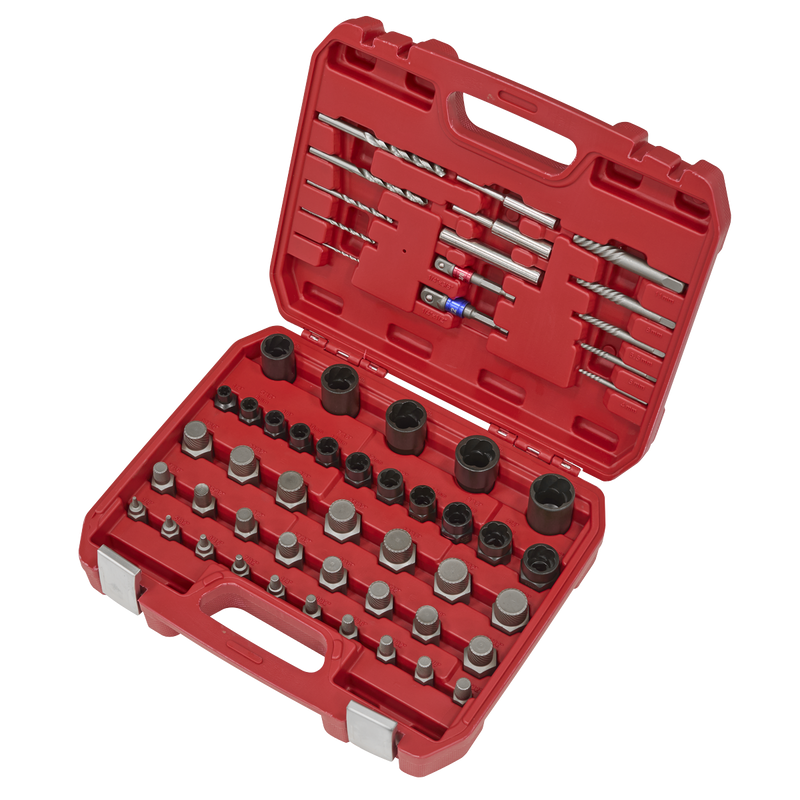 Sealey AK8156 Master Nut, Bolt & Screw Extractor Set 56pc