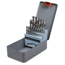 Sealey AK8191 Left-Hand Spiral Drill Bit Set 25pc