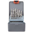 Sealey AK8191 Left-Hand Spiral Drill Bit Set 25pc