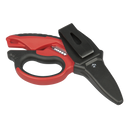 Sealey AK8527 Heavy-Duty Electrician's Angled Shears 200mm 3-In-1