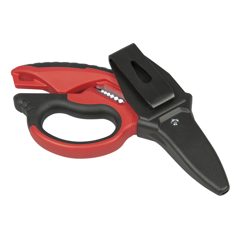 Sealey AK8527 Heavy-Duty Electrician's Angled Shears 200mm 3-In-1