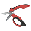 Sealey AK8527 Heavy-Duty Electrician's Angled Shears 200mm 3-In-1
