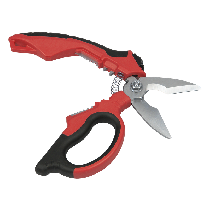 Sealey AK8527 Heavy-Duty Electrician's Angled Shears 200mm 3-In-1