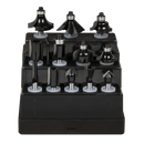 Sealey AK9912 Router Bit Set 12pc 1/4" Shank