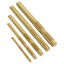 Sealey AKB05 Brass Punch Set 5pc