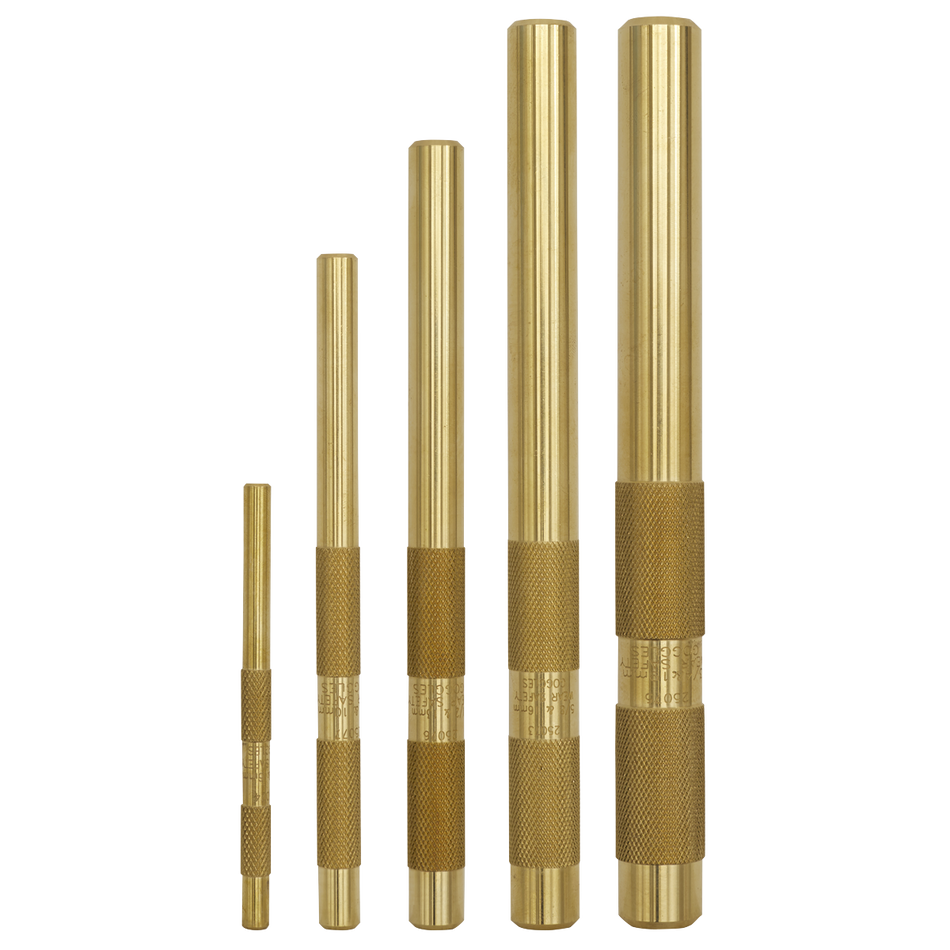 Sealey AKB05 Brass Punch Set 5pc