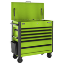 Sealey AP366HV Tool Trolley 6 Drawer with Ball Bearing Slides - Green