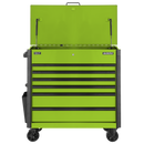 Sealey AP366HV Tool Trolley 6 Drawer with Ball Bearing Slides - Green