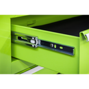Sealey AP4106HV Rollcab 6 Drawer with Ball Bearing Slides - Green
