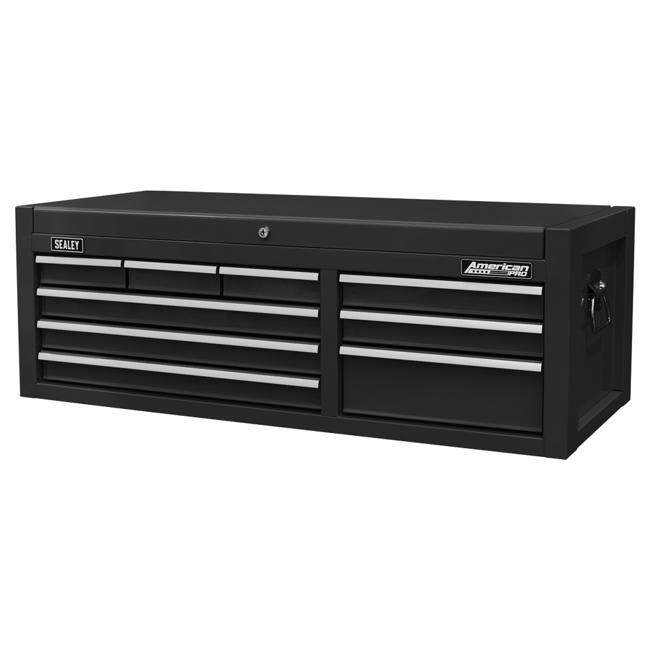 Sealey AP4109B Topchest 9 Drawer with Ball Bearing Slides - Black