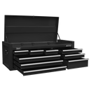 Sealey AP4109B Topchest 9 Drawer with Ball Bearing Slides - Black