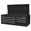 Sealey AP4109B Topchest 9 Drawer with Ball Bearing Slides - Black
