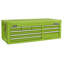 Sealey AP4109HV Topchest 9 Drawer with Ball Bearing Slides - Green