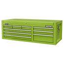 Sealey AP4109HV Topchest 9 Drawer with Ball Bearing Slides - Green
