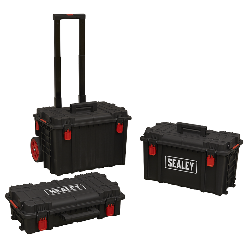 Sealey AP890 Mobile Storage System Set 3pc Heavy-Duty