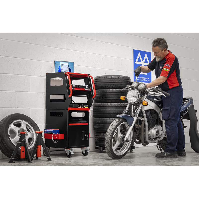 Sealey APDT435R Diagnostics Trolley 4-Level