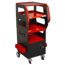 Sealey APDT435R Diagnostics Trolley 4-Level