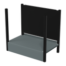 Sealey APMRB2 Modular Storage Base unit 1 Shelf 580mm