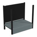 Sealey APMRB2 Modular Storage Base unit 1 Shelf 580mm