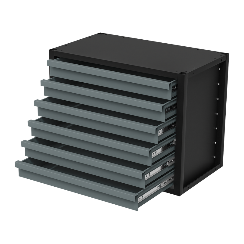 Sealey APMRM1 Modular Storage Mid Unit 6 Drawer 580mm