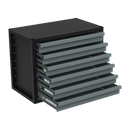 Sealey APMRM1 Modular Storage Mid Unit 6 Drawer 580mm