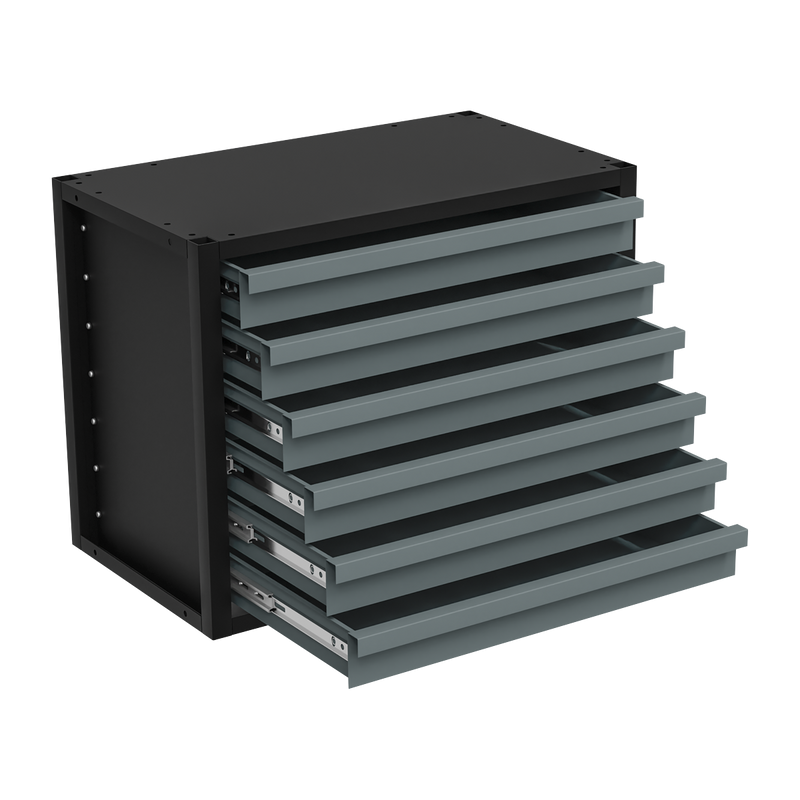 Sealey APMRM1 Modular Storage Mid Unit 6 Drawer 580mm