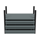 Sealey APMRM2 Modular Storage Mid Unit 3 Drawer & 1 Shelf 580mm