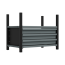 Sealey APMRM2 Modular Storage Mid Unit 3 Drawer & 1 Shelf 580mm