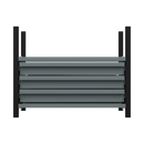 Sealey APMRM2 Modular Storage Mid Unit 3 Drawer & 1 Shelf 580mm