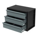 Sealey APMRM3 Modular Storage Mid Unit 3 Drawer 580mm