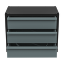 Sealey APMRM3 Modular Storage Mid Unit 3 Drawer 580mm