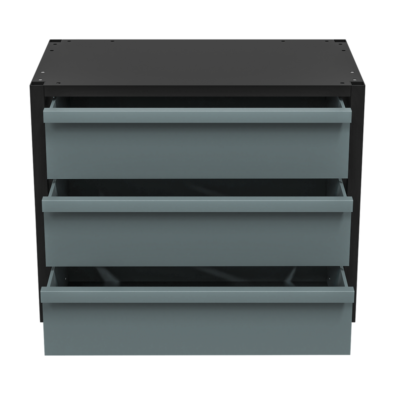 Sealey APMRM3 Modular Storage Mid Unit 3 Drawer 580mm