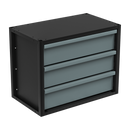 Sealey APMRM3 Modular Storage Mid Unit 3 Drawer 580mm