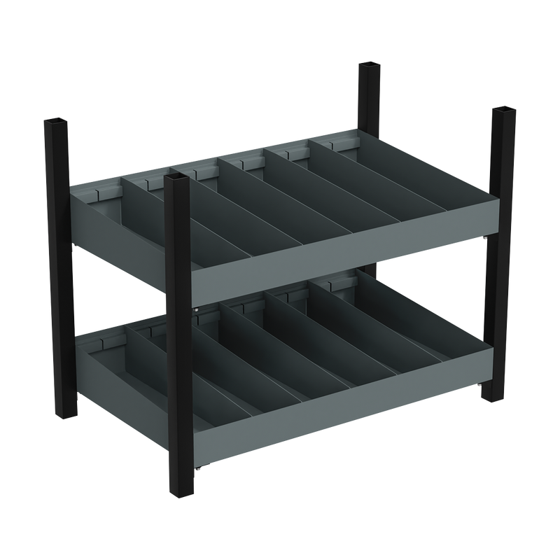 Sealey APMRM4 Modular Storage Mid Unit 2 Compartment Shelve 580mm