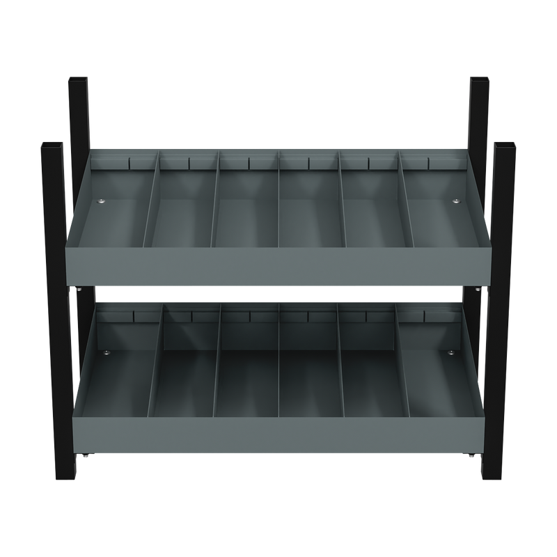 Sealey APMRM4 Modular Storage Mid Unit 2 Compartment Shelve 580mm