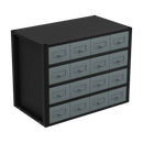 Sealey APMRM5 Modular Storage Mid Unit 16 Small Drawers 580mm