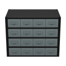 Sealey APMRM5 Modular Storage Mid Unit 16 Small Drawers 580mm