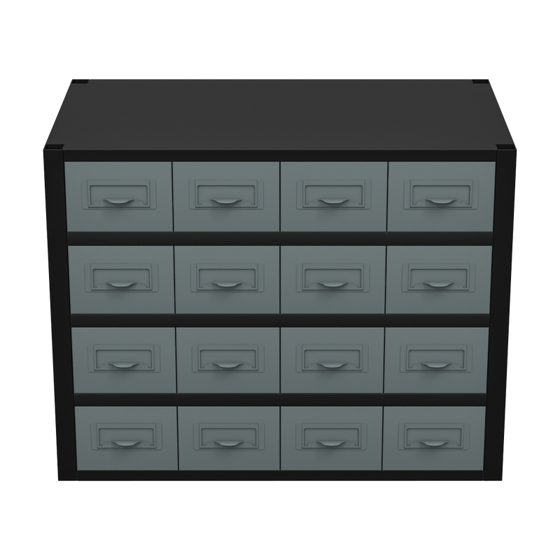 Sealey APMRM5 Modular Storage Mid Unit 16 Small Drawers 580mm